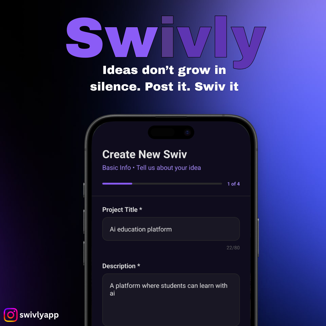 Swivly Build Interface