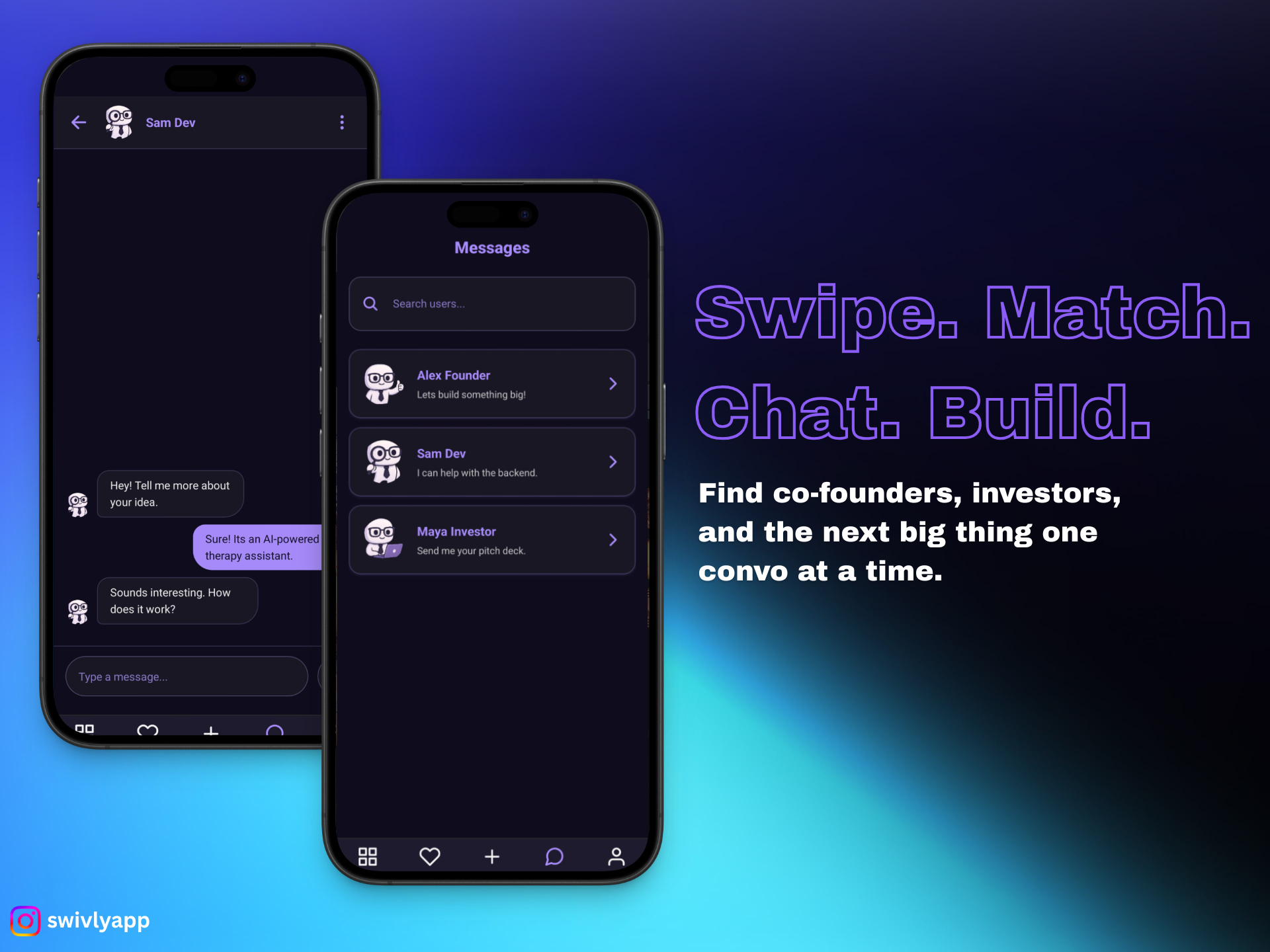 Swivly Chat Interface